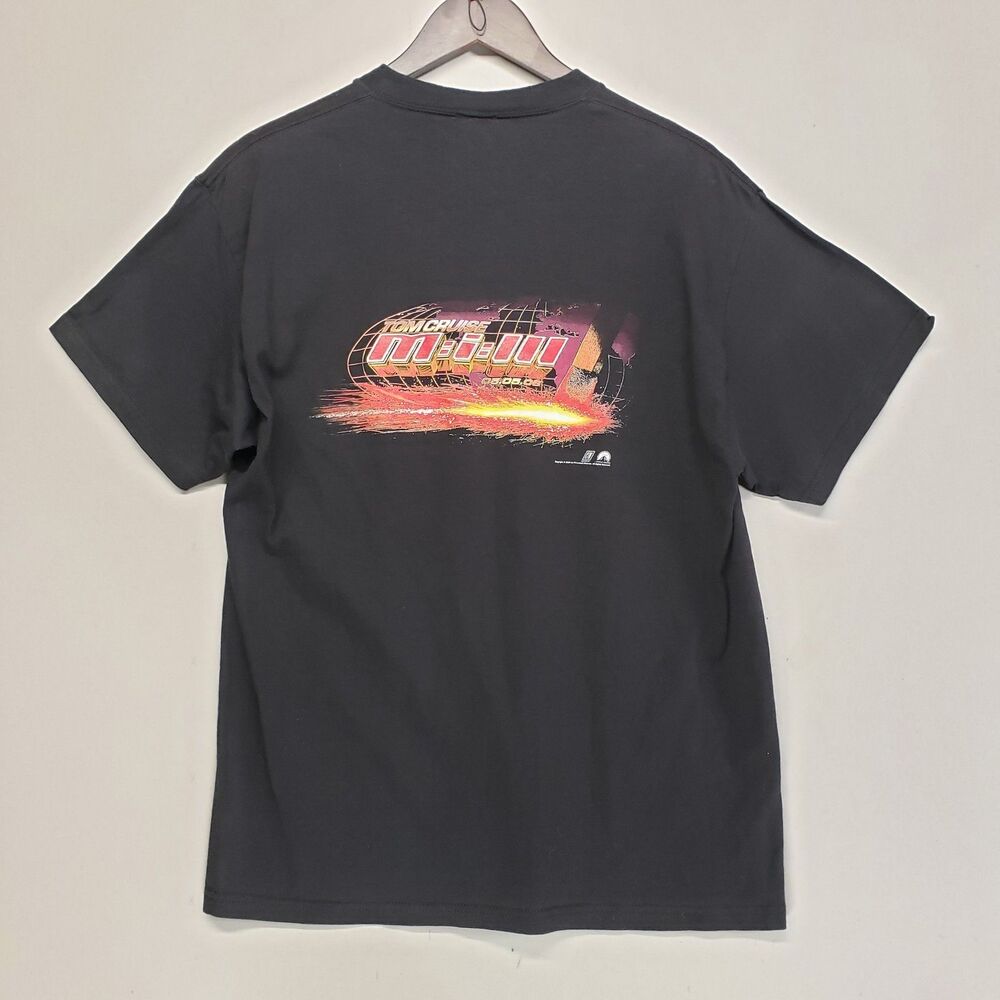 Mission Impossible III Movie Promo Tee TShirt Black Delta Pro Weight Large